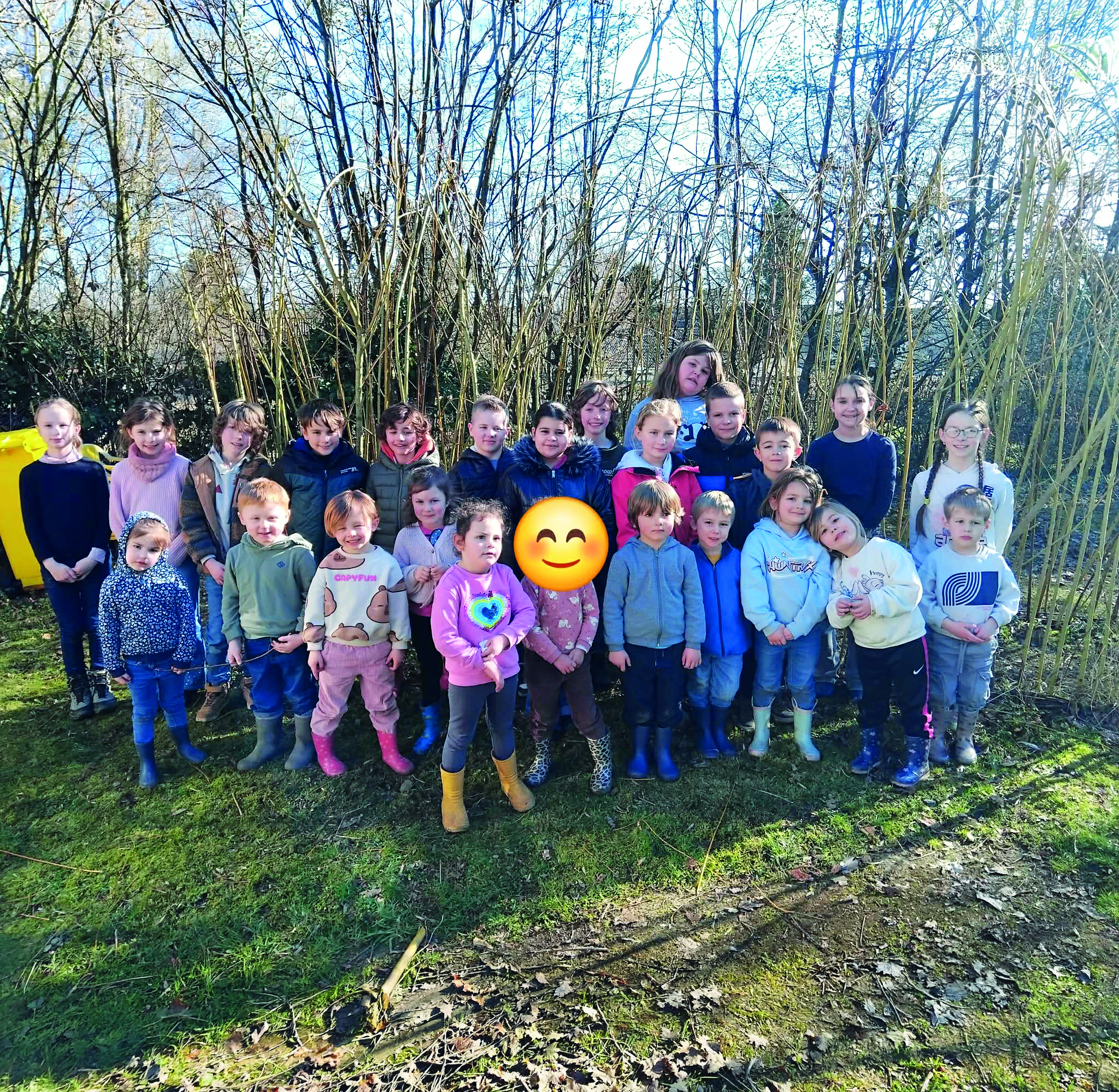 Élèves de l'école Saint-Maximin